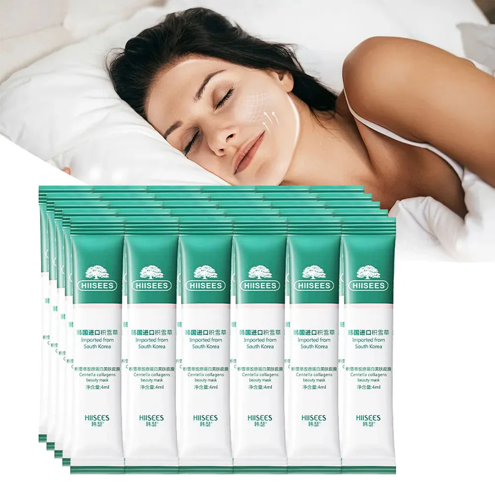Centella Collagen Sleeping Face Masks in luxury packaging