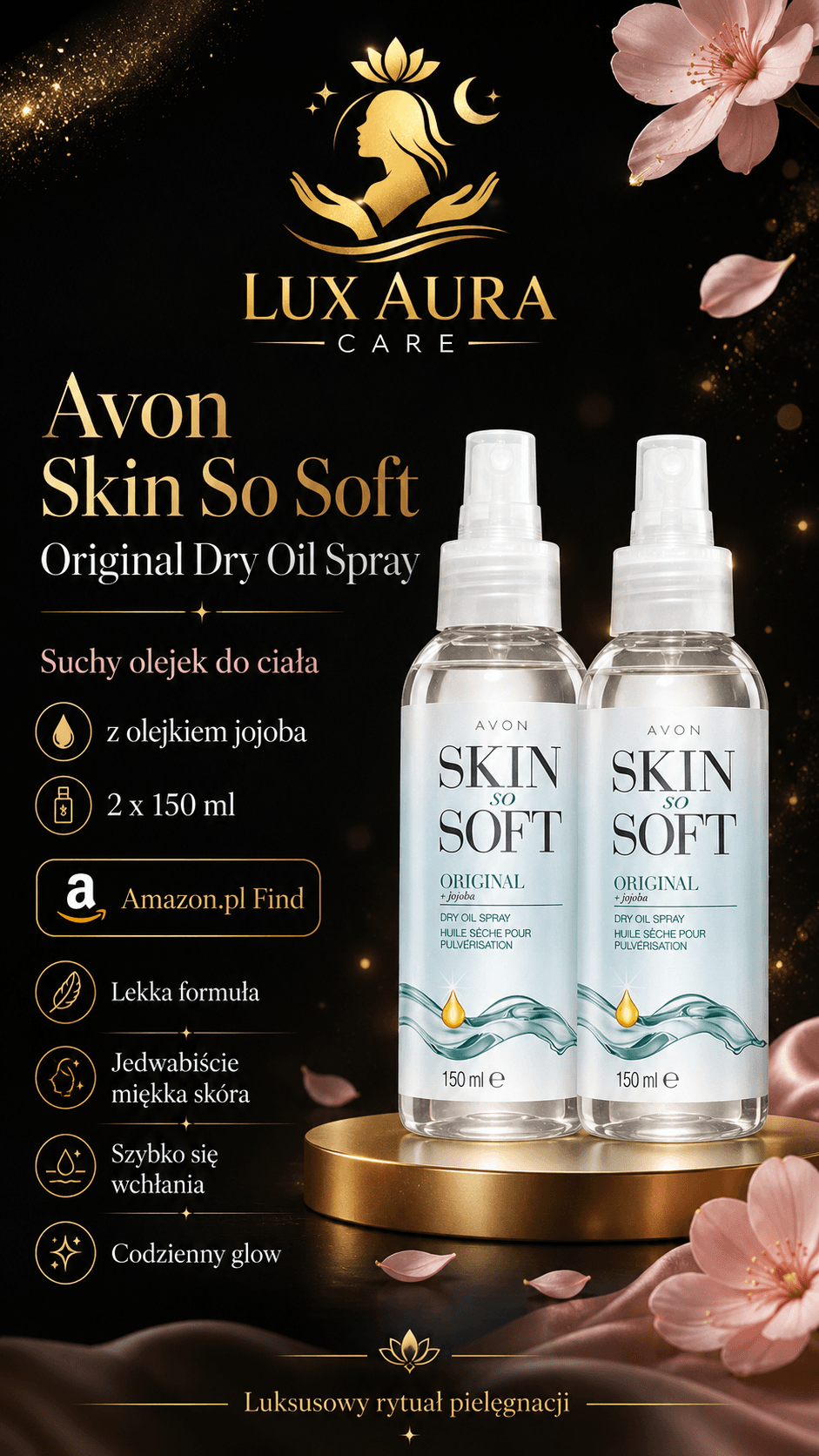 Avon Skin So Soft Original Dry Oil Spray