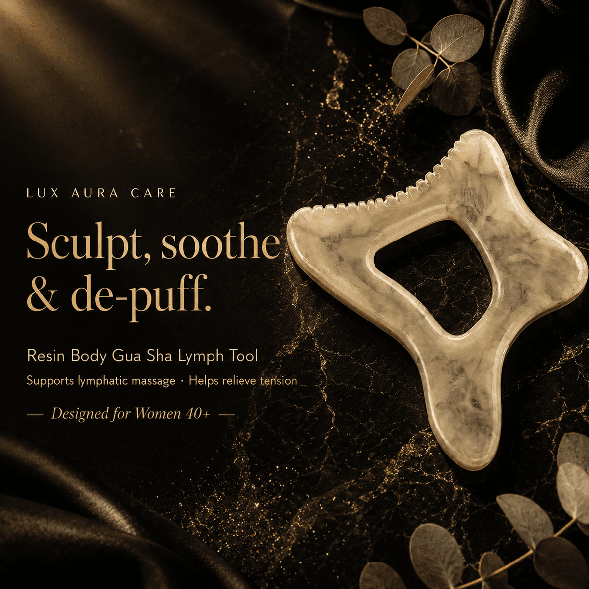 Resin Body Gua Sha Lymph Tool