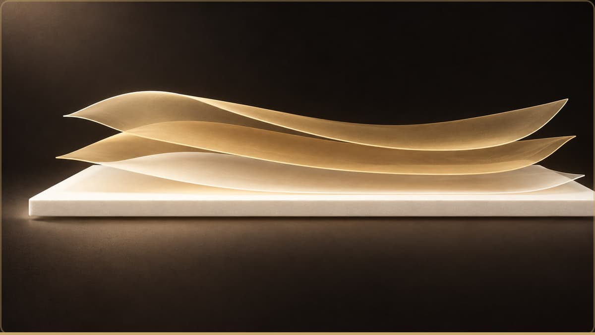 A minimalist flat-lay of fragrance-free cleanser, moisturizer, and sunscreen on a soft neutral background, representing a gentle, barrier-first routine for sensitive skin.