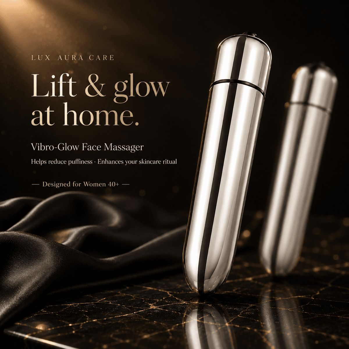 Vibro-Glow Face Massager